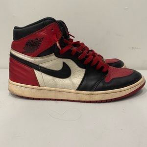 Air Jordan 1s Bred Toe